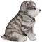 Show in main carousel: Hi-Line Gift Malamute Puppy Sitting Statue, 6.5-in slide 5 of 9
