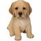 Show in main carousel: Hi-Line Gift Sitting Golden Retriever Puppy Statue, 6.5-in slide 3 of 6