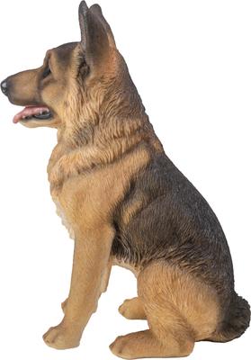 Show full view: Hi-Line Gift German Shepherd Sitting Statue, 15.55-in slide 4 of 7