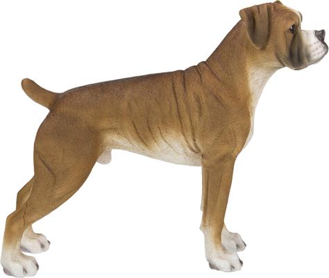 Show full view: Hi-Line Gift Boxer Dog Standing Statue, 13.78-in slide 5 of 8