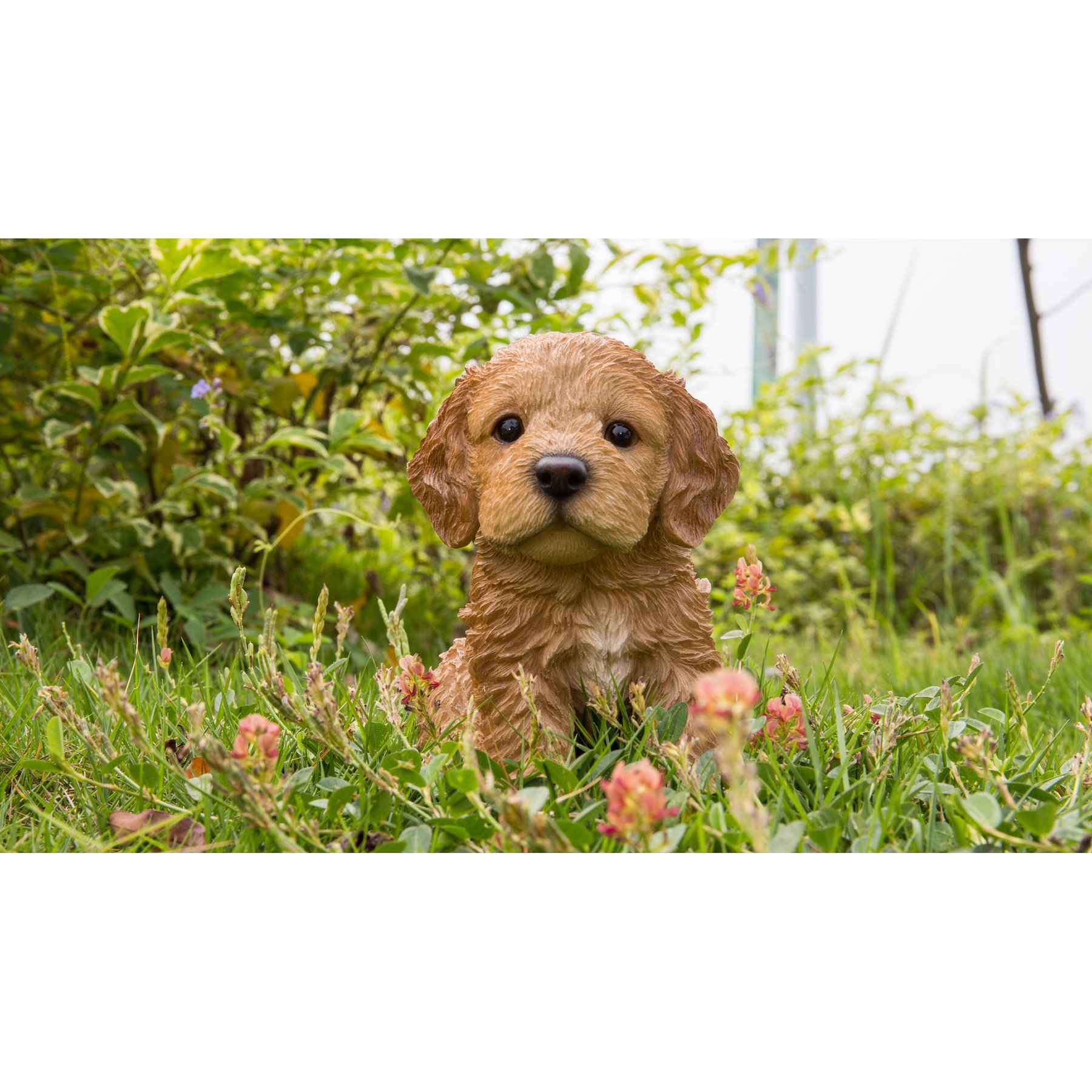 Hi-Line Gift Cockapoo Puppy Statue, 6-in