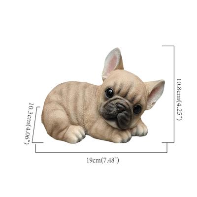 Show full view: Hi-Line Gift Resting French Bulldog Statue slide 7 of 8