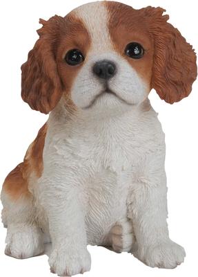 Show full view: Hi-Line Gift King Charles Puppy Statue slide 2 of 5