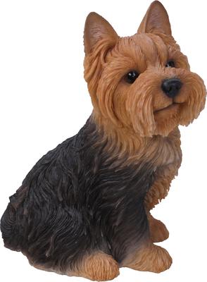 Show full view: Hi-Line Gift Sitting Yorkshire Terrier Statue, 9.25-in slide 6 of 7