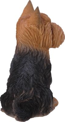 Show full view: Hi-Line Gift Sitting Yorkshire Terrier Statue, 9.25-in slide 7 of 7