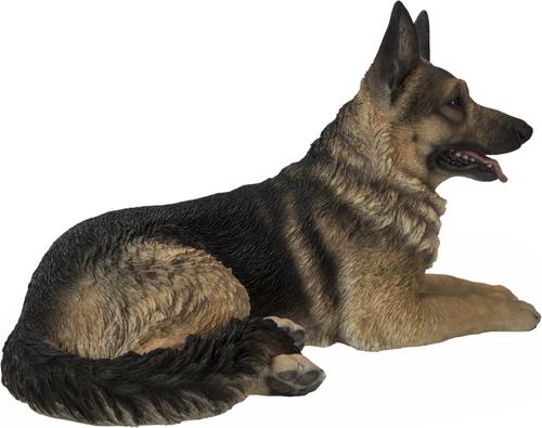 Show full view: Hi-Line Gift Lying Down German Shepherd Statue, 16.14-in slide 5 of 8