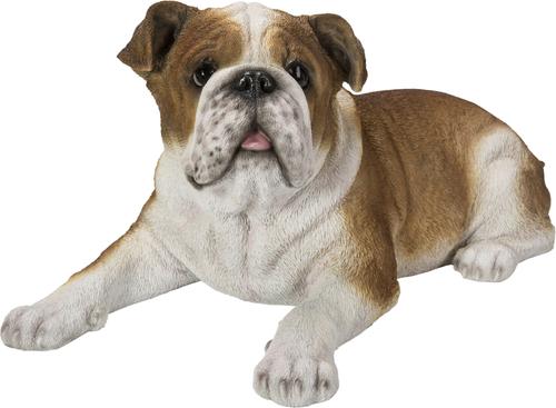 Show full view: Hi-Line Gift Lying Down Bulldog Statue, 9.06-in slide 2 of 8