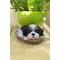 Show in main carousel: Hi-Line Gift Wicker Basket Shih Tzu Puppy Statue, 6-in slide 1 of 8