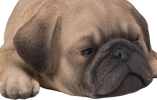 Show full view: Hi-Line Gift Pug Puppy Sleeping Statue slide 7 of 7