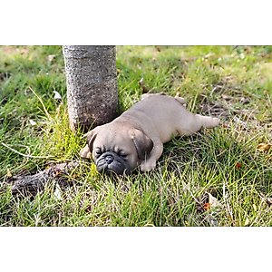 Hi-Line Gift Pug Puppy Sleeping Statue