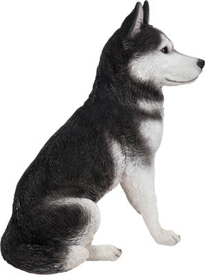 Show full view: Hi-Line Gift Siberian Husky Sitting Statue, 20.08-in slide 3 of 8