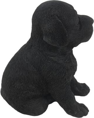 Show full view: Hi-Line Gift Black Labrador Puppy Statue slide 3 of 6