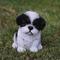 Show in main carousel: Hi-Line Gift Shih Tzu Puppy Statue, Black & White, 6.5-in slide 1 of 5