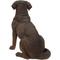 Show in main carousel: Hi-Line Gift Labrador Retriever Sitting Statue, Brown, 21.25-in slide 5 of 5