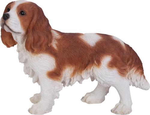 Show full view: Hi-Line Gift King Charles Spaniel Standing Statue, 12.2-in slide 3 of 6