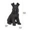 Show in main carousel: Hi-Line Gift Schnauzer Statue, Black, 13-in slide 6 of 6