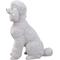 Show in main carousel: Hi-Line Gift White Poodle Sitting, 19-in slide 4 of 5