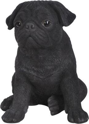 Show full view: Hi-Line Gift Pug Puppy Statue, 7.5-in slide 2 of 6
