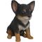 Show in main carousel: Hi-Line Gift Chihuahua Puppy Statue, Black & Brown, 6.5-in slide 4 of 7