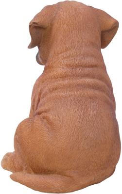 Show full view: Hi-Line Gift Boxer Puppy Statue, 6.5-in slide 5 of 6