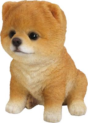Show full view: Hi-Line Gift Pomeranian Puppy Statue, 6-in slide 4 of 6