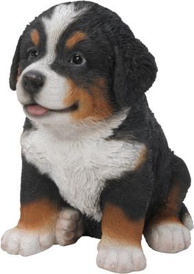 Show full view: Hi-Line Gift Bernese Mountain Dog Puppy Statue, 6.5-in slide 5 of 7