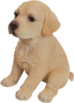 Show full view: Hi-Line Gift Yellow Labrador Puppy Statue, 6.5-in slide 4 of 6