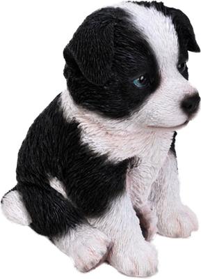 Show full view: Hi-Line Gift Border Collie Puppy Statue, 6.75-in slide 3 of 7