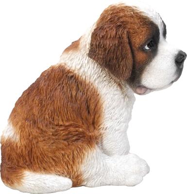 Show full view: Hi-Line Gift Saint Bernard Puppy Statue, 6.75-in slide 5 of 6