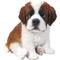 Show in main carousel: Hi-Line Gift Saint Bernard Puppy Statue, 6.75-in slide 2 of 6