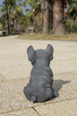 Show full view: Hi-Line Gift Blue French Bulldog Puppy Sitting Statue, 6.3-in slide 7 of 10