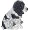 Show in main carousel: Hi-Line Gift Black & White Cocker Spaniel Statue, Black & White, 5.83-in slide 5 of 8