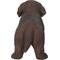 Show in main carousel: Hi-Line Gift Standing Chocolate Labrador Puppy Statue, 6-in slide 5 of 5