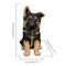 Show in main carousel: Hi-Line Gift Adorable Shepherd Pup, 14.02-in slide 7 of 9