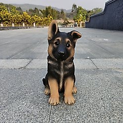 Hi-Line Gift Adorable Shepherd Pup, 14.02-in