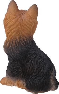 Show full view: Hi-Line Gift Sitting Yorkshire Terrier Statue, 9.25-in slide 5 of 7