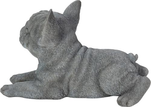 Show full view: Hi-Line Gift Lying Down Blue French Bulldog Figurine slide 5 of 8