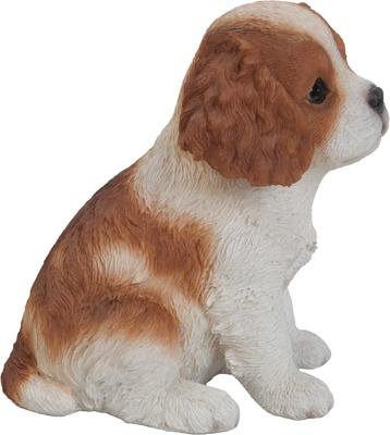 Show full view: Hi-Line Gift King Charles Puppy Statue slide 3 of 5