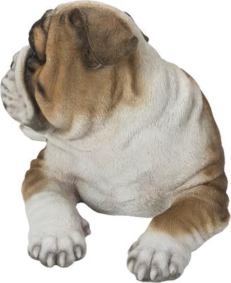 Show full view: Hi-Line Gift Lying Down Bulldog Pup Statue, 8.46-in slide 3 of 8