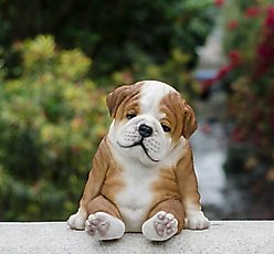 Hi-Line Gift Bulldog Sleeping Statue, 11.02-in