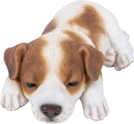 Show full view: Hi-Line Gift Jack Russell Puppy Sleeping Statue slide 2 of 7