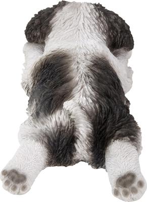 Show full view: Hi-Line Gift Black/White Shih Tzu Puppy Sleeping Statue slide 5 of 8
