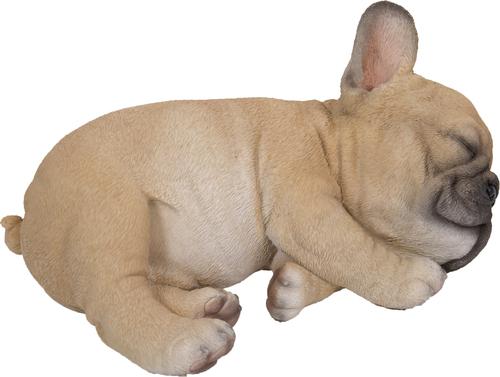 Show full view: Hi-Line Gift Sleeping Pug Puppy Statue, Brown & Black slide 3 of 6