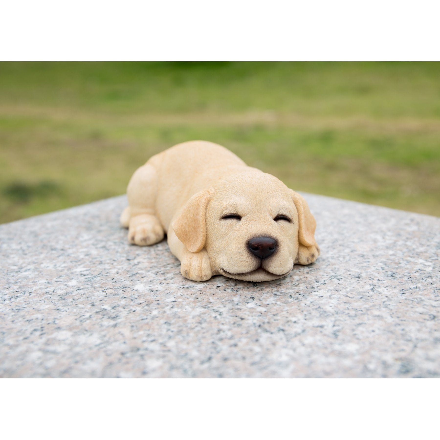 Hi-Line Gift Sleeping Labrador Puppy Statue
