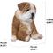 Show in main carousel: Hi-Line Gift Sitting Sleepy Bulldog Puppy Statue, 7-in slide 6 of 6