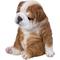 Show in main carousel: Hi-Line Gift Sitting Sleepy Bulldog Puppy Statue, 7-in slide 3 of 6