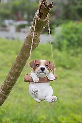 Hi-Line Gift Hanging Jack Russell Terrier Puppy Statue, 5-in