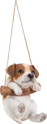 Show full view: Hi-Line Gift Hanging Jack Russell Terrier Puppy Statue, 5-in slide 4 of 6