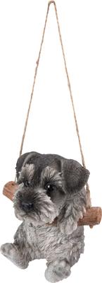 Show full view: Hi-Line Gift Hanging Schnauzer Puppy Statue, 5-in slide 3 of 6