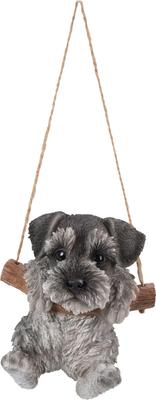 Show full view: Hi-Line Gift Hanging Schnauzer Puppy Statue, 5-in slide 2 of 6